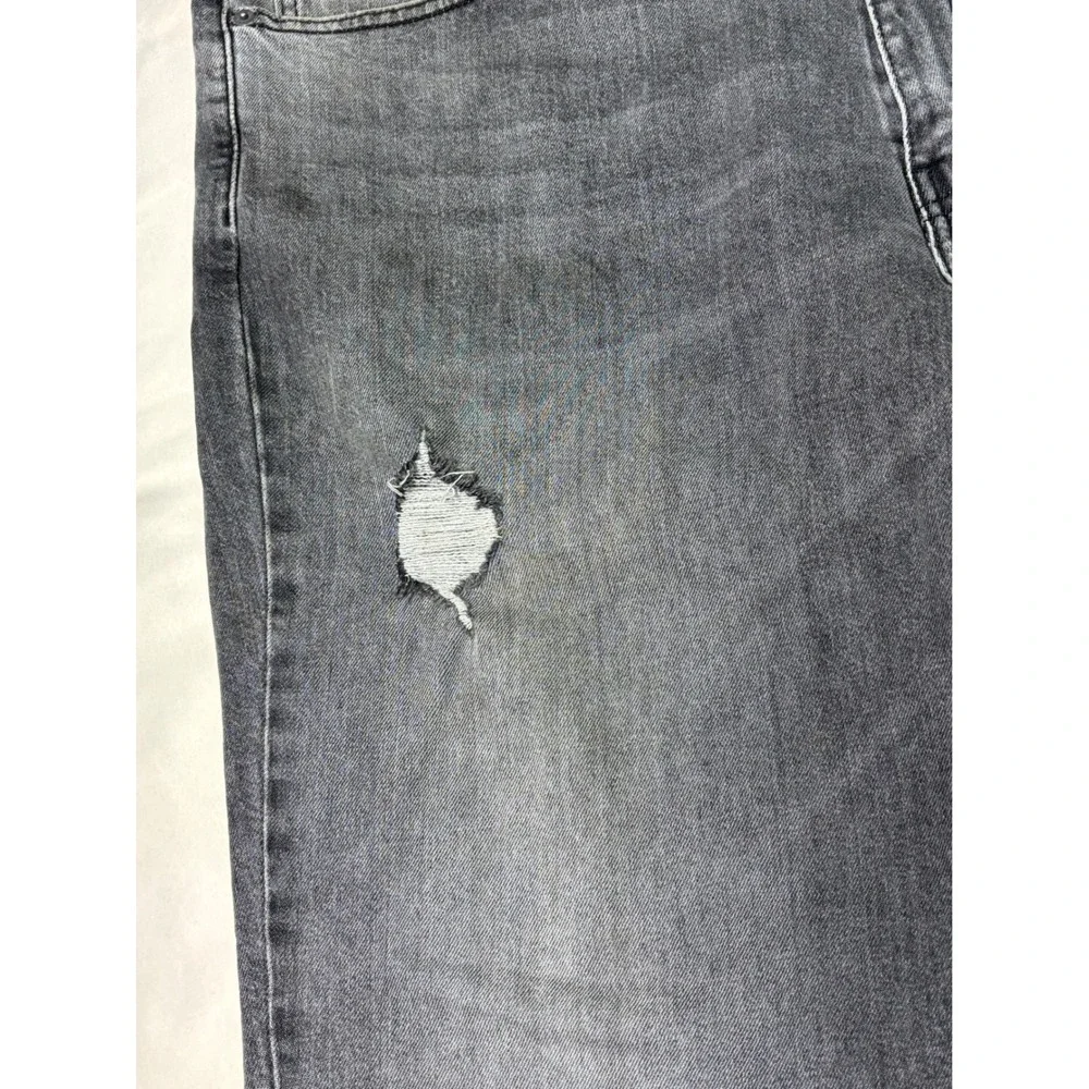 Levi's 541 Athletic Fit‎ Gray Distressed Jeans Mens Size 38x30 Denim Pants